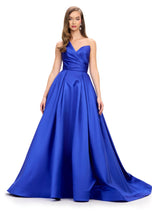 ASHLEYlauren Mikado Ball Gown Dress 11772