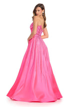 ASHLEYlauren Strapless Sweetheart Dress 11869