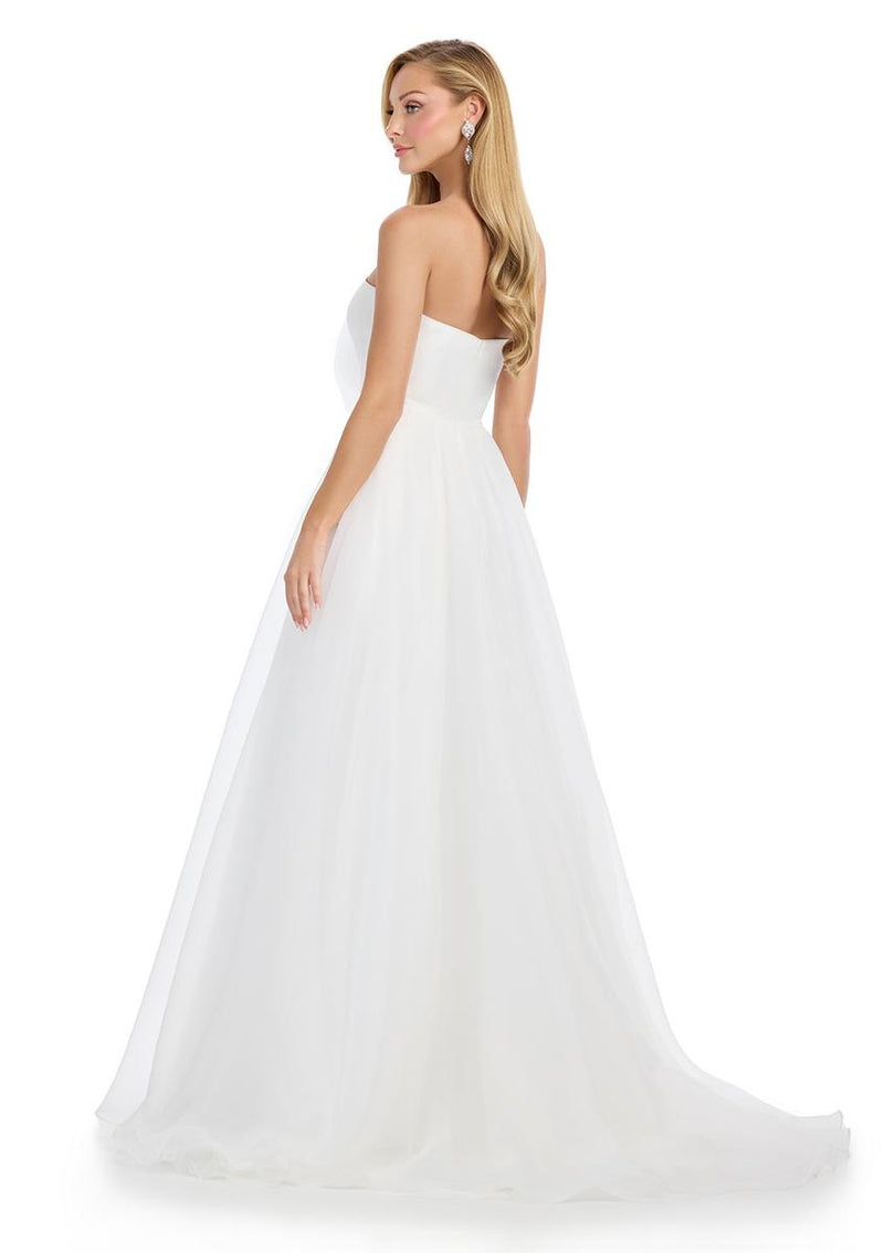 ASHLEYlauren Organza Buster Ball Gown 11913