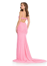 ASHLEYlauren Bustier Corset Prom Dress 11930