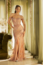 Terani Beaded Evening Gown 1912GL9572