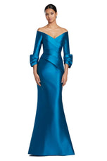 Alexander by Daymor Off the Shoulder Evening Gown 2060