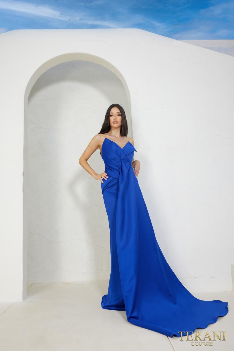 Terani Strapless Evening Dress 241P2008