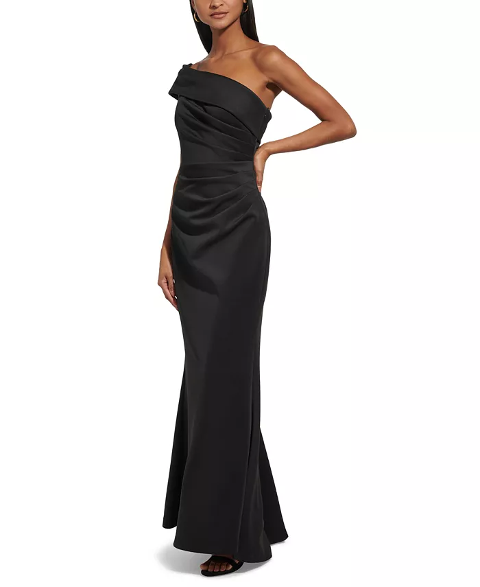 Eliza j off the shoulder trumpet gown hotsell