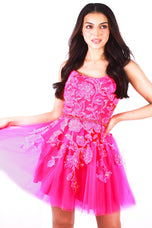 Ava Presley A-Line Homecoming Dress 27766