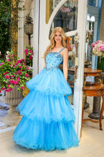 Ava Presley Tiered Ruffle Prom Dress 29112