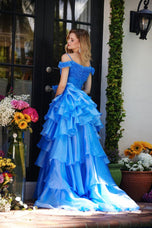 Ava Presley Off Shoulder Ruffle Prom Dress 29544