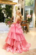 Ava Presley Strapless Ruffle Ball Gown Dress 29546