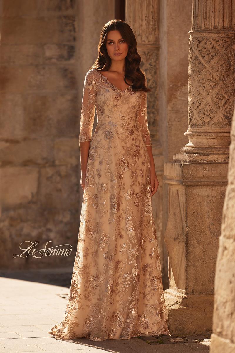 La Femme Evening Dress 30803