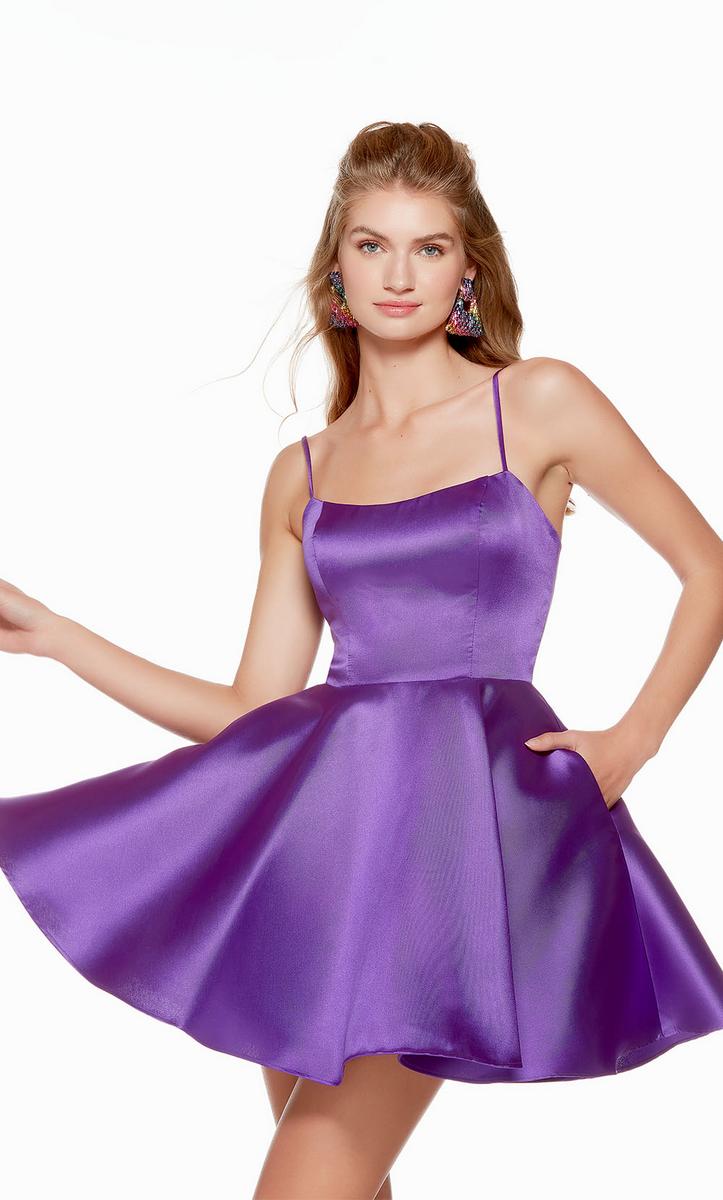 Alyce Paris A-Line Homecoming Dress 3142