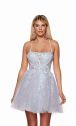 Alyce Paris Short A-Line Homecoming Dress 3160