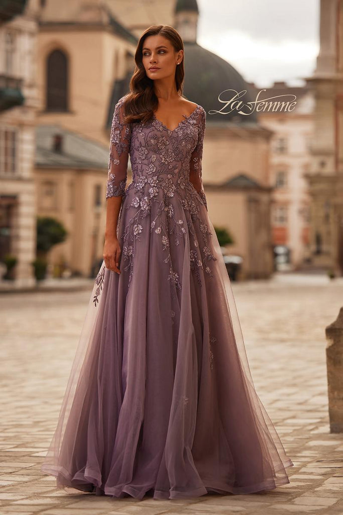 La Femme Evening Dress 32538