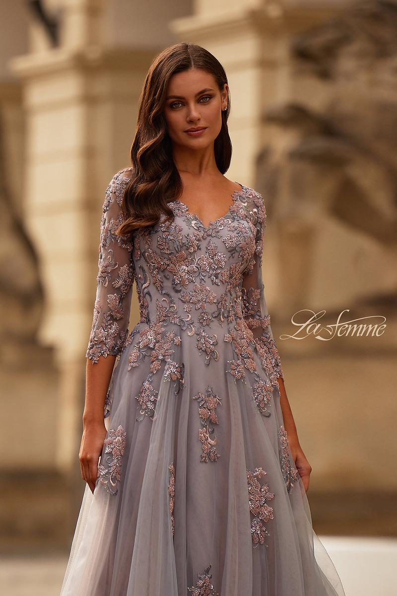 La Femme Evening Dress 32605