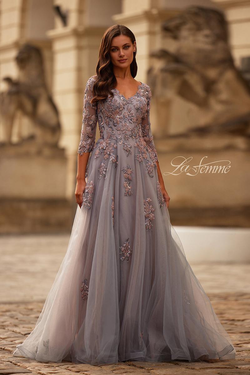 La Femme Evening Dress 32605