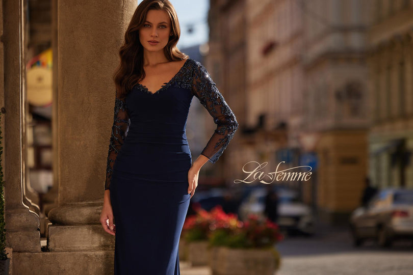 La Femme Evening Dress 32609