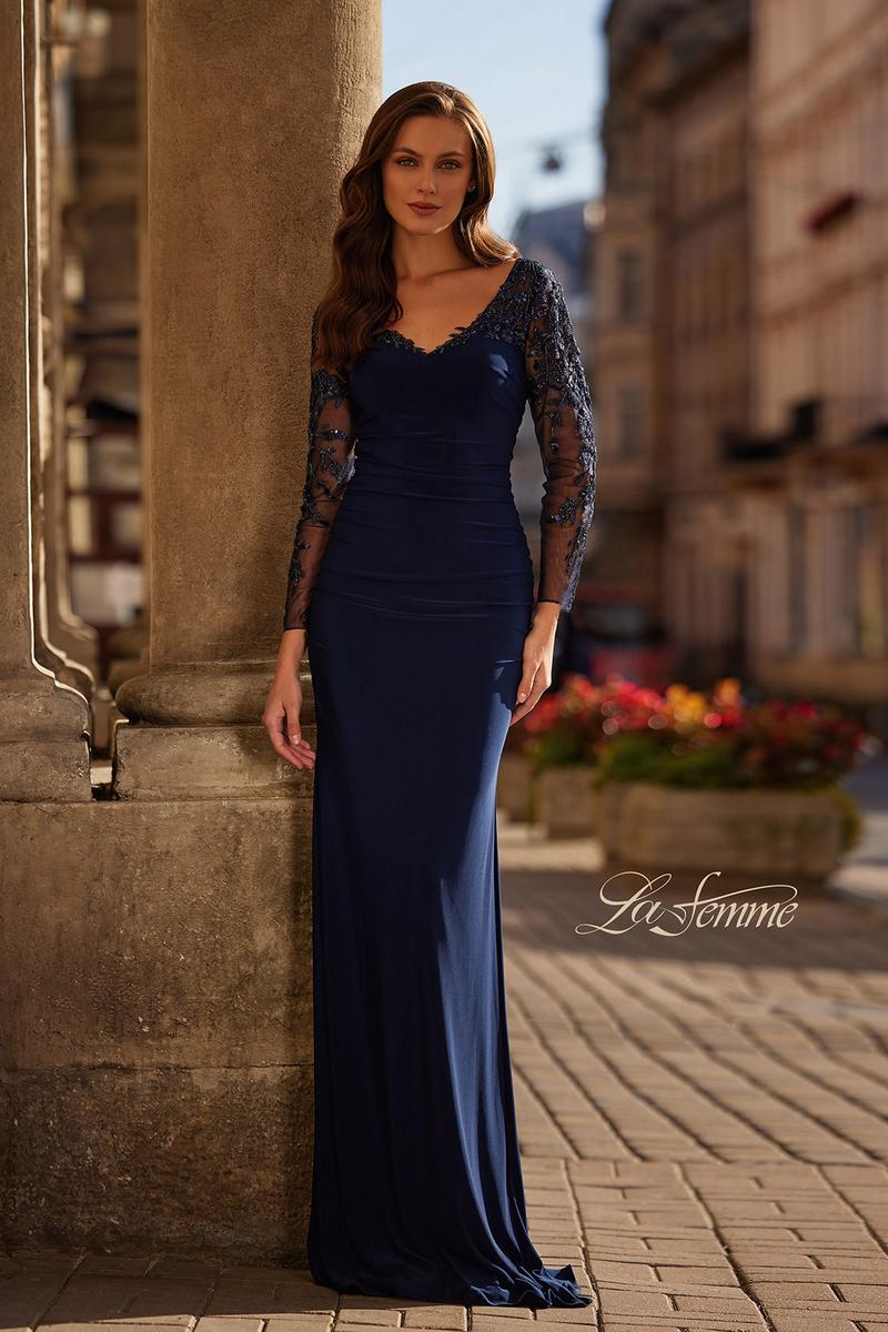 La Femme Evening Dress 32609