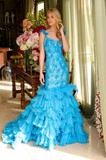 Ava Presley Mermaid Ruffle Pageant Dress 39551