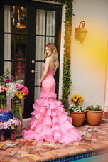 Ava Presley Ruffle Mermaid Prom Dress 39566