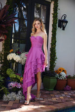 Ava Presley Asymmetrical Prom Dress 40055