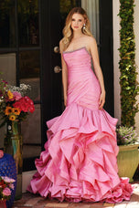 Ava Presley Ruffle Mermaid Prom Dress 40068