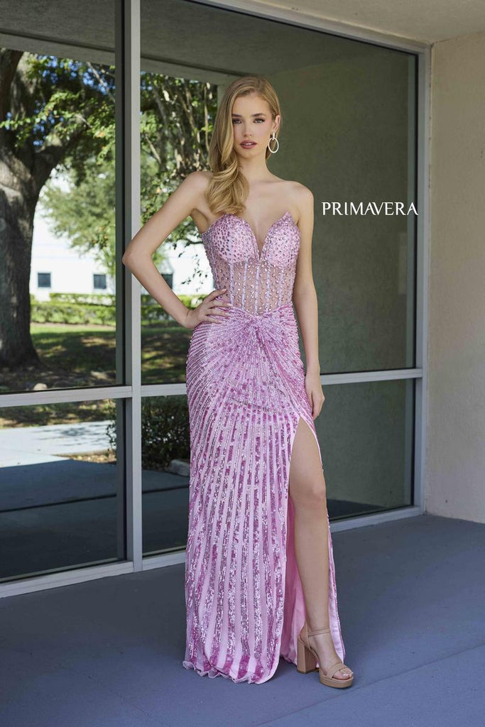 Primavera Couture Long Dress 4304