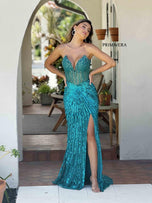 Primavera Couture Long Dress 4304