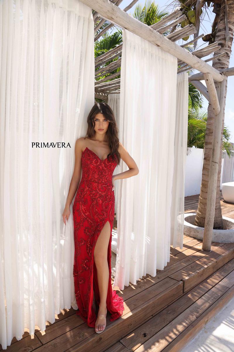 Primavera Couture Long Dress 4356