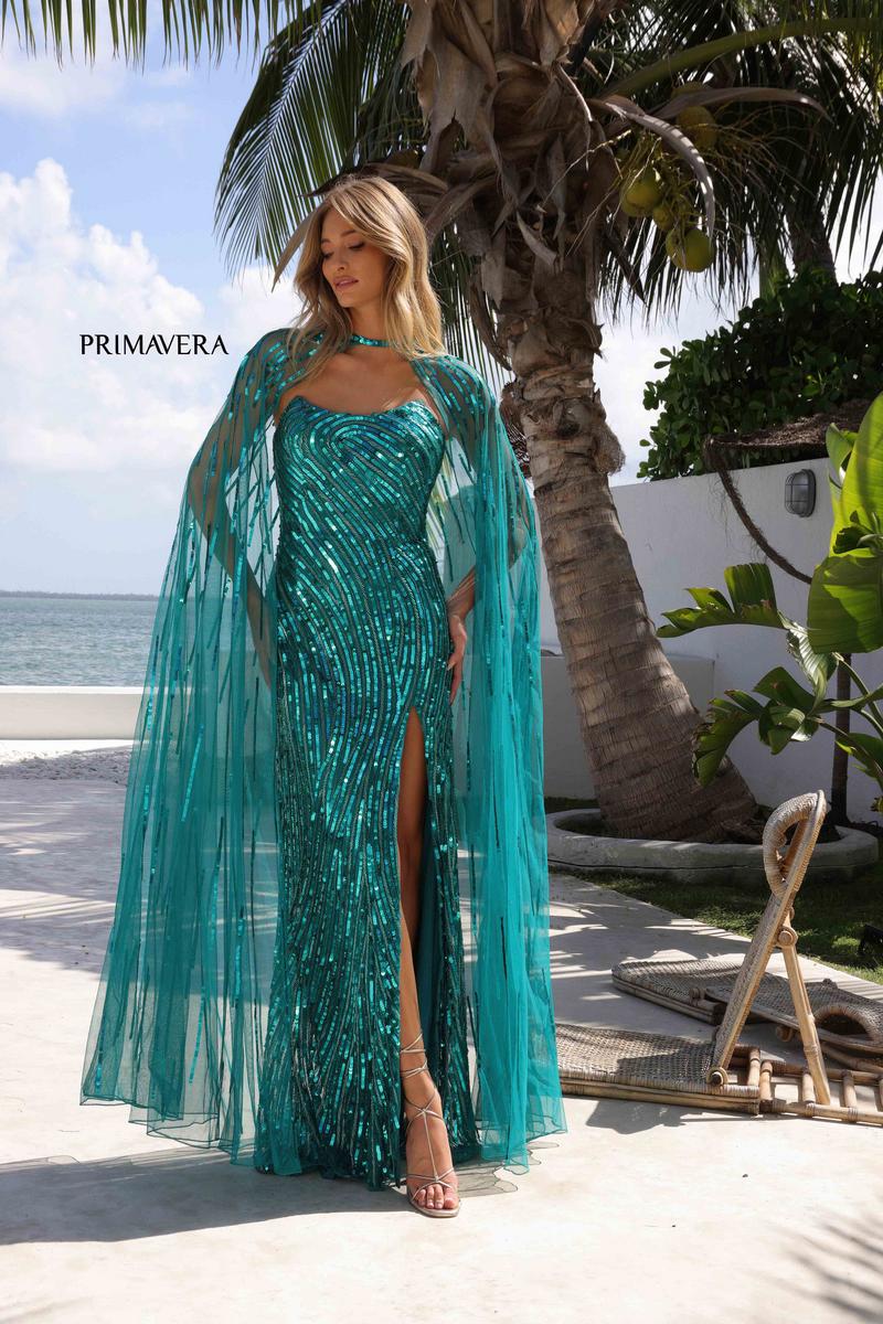 Primavera Couture Long Dress 4376