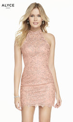 Alyce Paris Homecoming Dress 4440