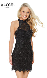 Alyce Paris Homecoming Dress 4440