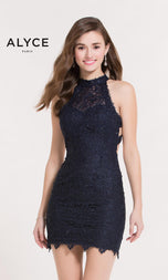 Alyce Paris Homecoming Dress 4440