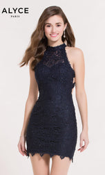 Alyce Paris Homecoming Dress 4440