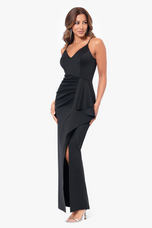 Xscape Evenings "Tabitha" Scuba Crepe Dress 6303X