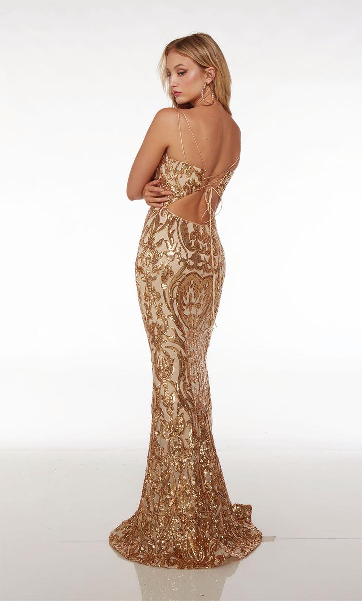 Ava Presley V-Neck Elegant Swirl Prom Dress 61677 – Terry Costa