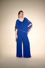 Joseph Ribkoff Asymmetrical Chiffon Tunic 223738