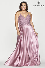 Faviana Plus Sizes Dress 9498