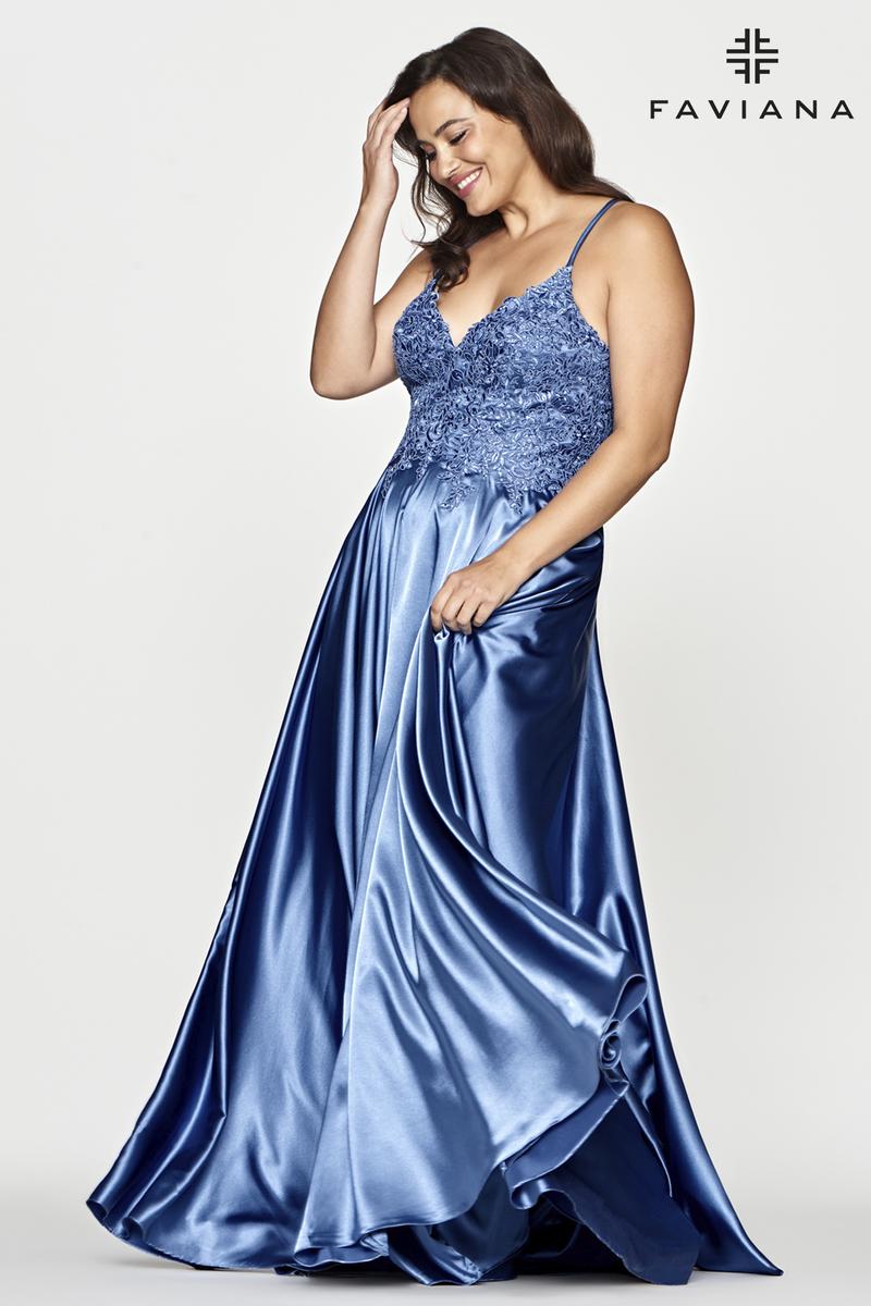 Faviana Plus Sizes Dress 9498