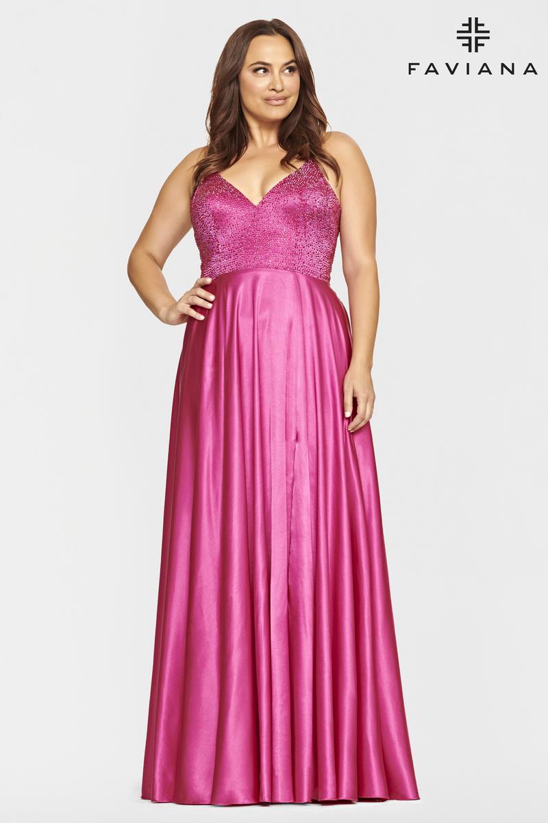 Faviana Plus Sizes Dress 9524