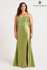 Faviana Plus Sizes Dress 9563