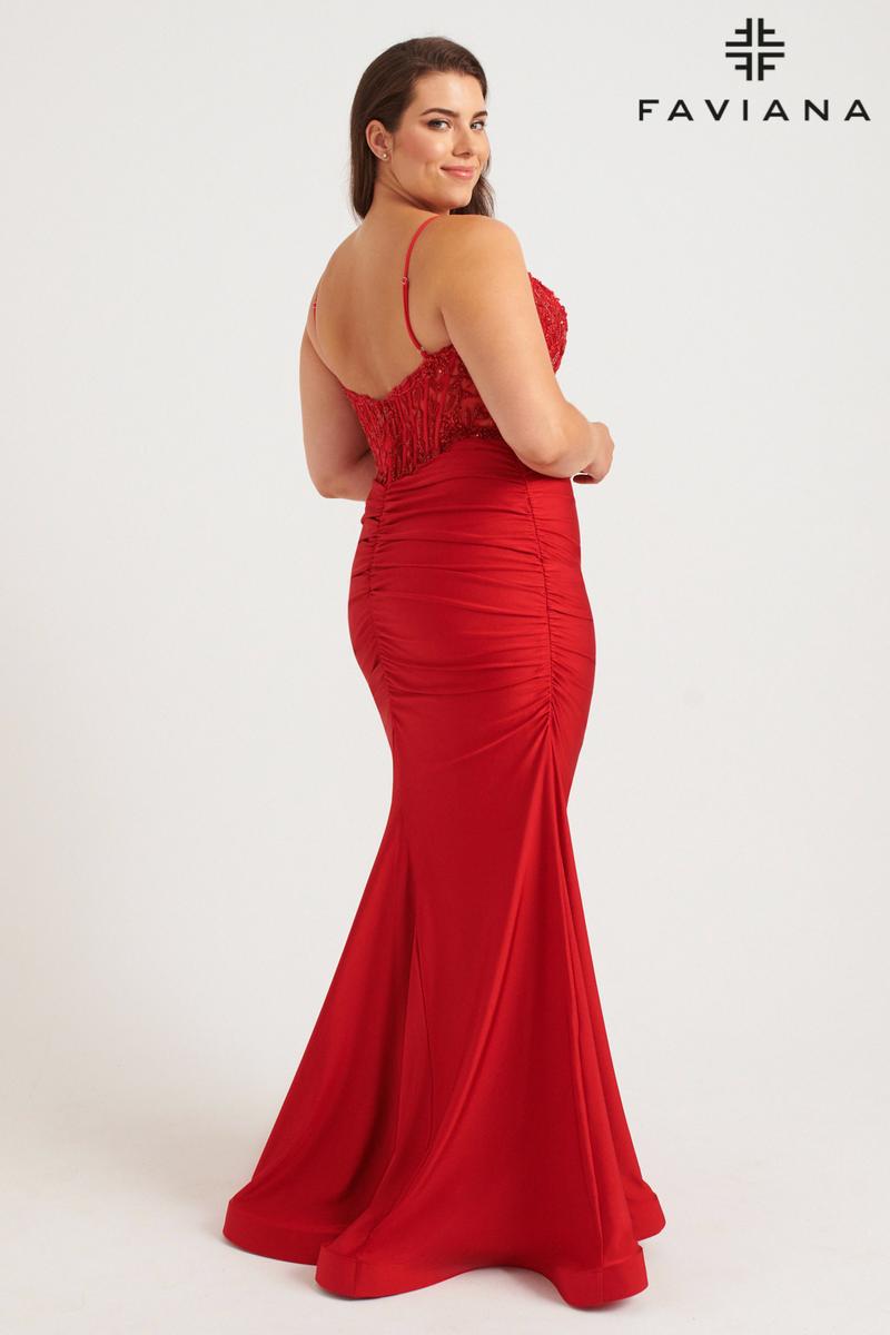 Faviana Plus Sizes Dress 9569