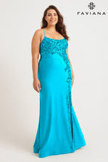 Faviana Plus Sizes Dress 9570