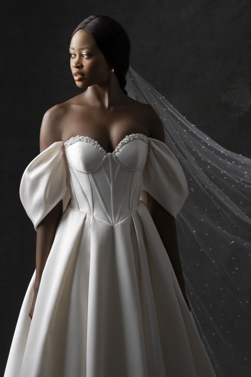 Allure Bridals Couture Basque Corset Dress C740