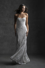 Allure Bridals Couture Fit and Flare Wedding Dress C749