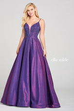 Ellie Wilde Long Jersey Ball Gown EW121005