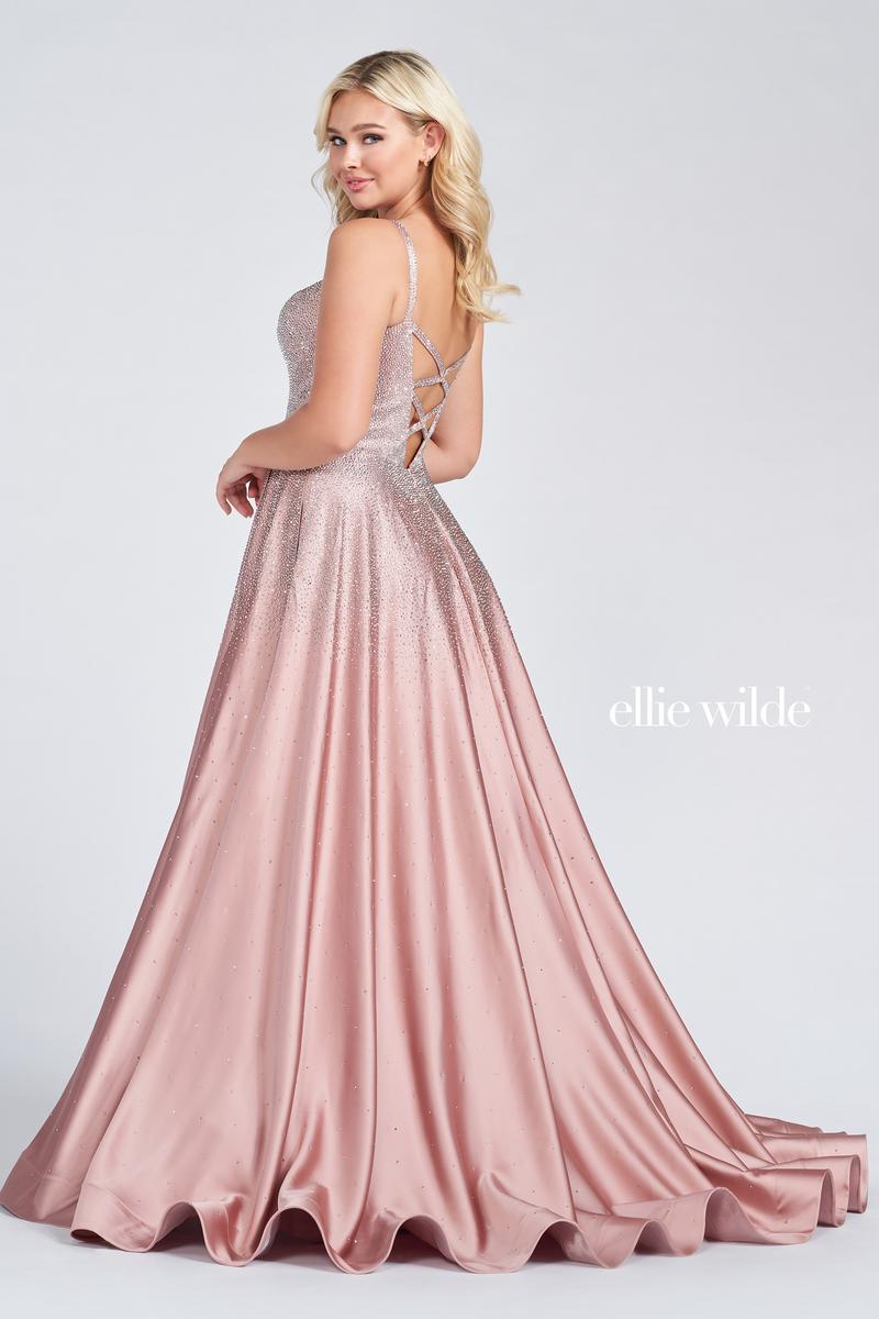 Ellie Wilde A-Line Long Prom Dress EW122015