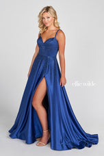 Ellie Wilde A-Line Long Prom Dress EW122015