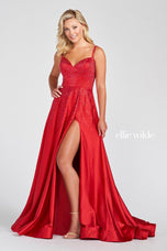 Ellie Wilde A-Line Long Prom Dress EW122015