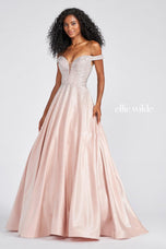 Ellie Wilde Long Prom Dress EW122106