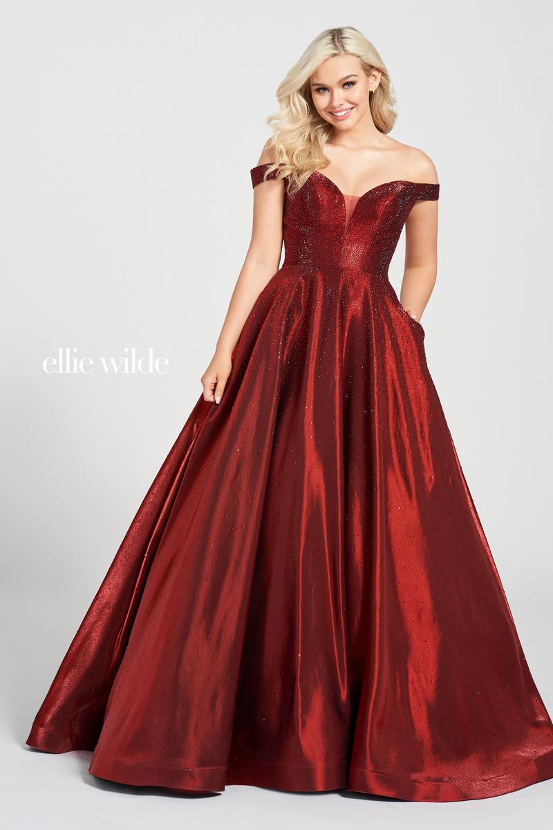 Ellie Wilde Long Prom Dress EW122106