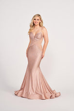 Ellie Wilde Fitted Long Prom Dress EW34002